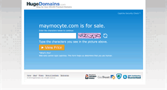 Desktop Screenshot of maymocyte.com