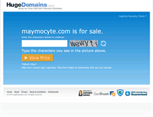 Tablet Screenshot of maymocyte.com